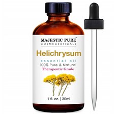 Majestic Pure Helichrysum Essential Oil 마제스틱 퓨어 헬리크리섬 에센셜 오일 1oz(30ml), 1개, 30ml