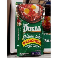 Ducal Salsita Lista Ranchera 듀칼 사르시타 리스타 란체라 3.74oz(106g) x 4팩, 1개