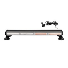 LED 차량용 경광등 조명 충전식 비상 시가잭 싸이키 경고등 안전, 너비 59cm+나사 브라켓 (레드블루), 1개