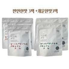 빅마마 시크릿코인 편안한맛 20알 3팩+개운한맛 3팩 이혜정 육수 한알