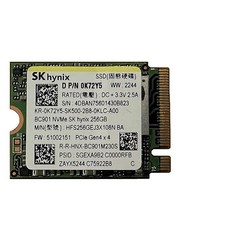 OEM SK Hynix BC901 256GB M.2 PCI-e GEN 4X4 NVME SSD 내부 솔리드 스테이트 드라이브 30mm 2230 폼 팩터 M 키 스팀 데크