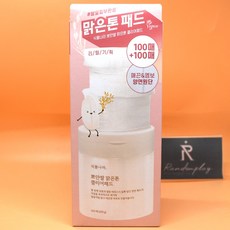 [NEW] 식물나라 뽀얀쌀 맑은톤 클리어패드 (100매+100매 리필) 도매가능