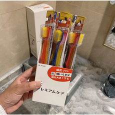 일본 에비스칫솔 81 부드러운 광폭 초극세모 미세모칫솔, 1개입, 12개