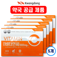 광동제약 비타민C 1000mg 8개월분, 240정, 5개