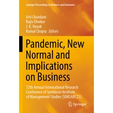 (영문도서) Pandemic New Normal and Implications on Business: 12th Annual International Research Confere... Paperback, Springer, English, 9789811948947