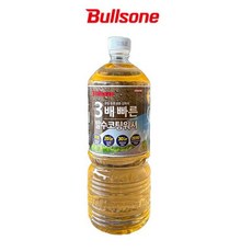 불스원 레인OK 3배 빠른 프리미엄 발수코팅 에탄올워셔 1.8L, 3개