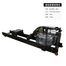 워터로잉머신 가정용 노젓기 조정 접이식 전신운동기구 다이어트 음소거 나무 에어로빅 피트니스 스포츠 장비 방수 기계 스마트