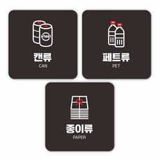 분리수거표지판