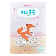 우리아이쏙쏙 키즈홀홀, 60g, 1개