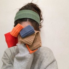 니트방한헤어밴드