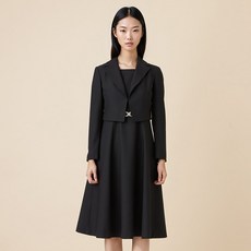 {100% 정품 }케네스레이디 여성 E565 다이포 레이어드 벨티드 원피스