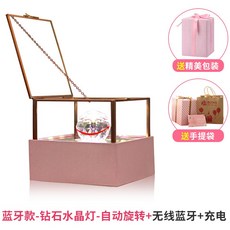 소녀마음 스핀 뮤직박스 오르골 블루투스 크리스마스 여자 친구에게선물 생일 여학생 트윈, 블루투스드충전 타입 내장 센과 치히로