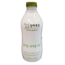 상하목장 유기농 상하목장 저지방우유 750ml x 2개, 종이박스포장