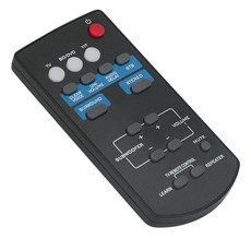 FSR60 WY57800 교체용 리모컨 야마하 사운드바 사운드 바 스피커 전면 서라운드 시스템 ATS1010 ATS-1010 ATS-201 FSR62 YAS101 YAS-101 Y, 1개