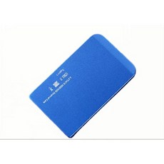 대 외장하드 500GB 1TB 2T 4T 6T 8T USB 3.0 고속 기계식 하드 드라이, Blue-1tb - 2t하드