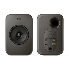 KEF LSX II LT - 무선 HiFi 북 선반 스피커 (흑연 회색)