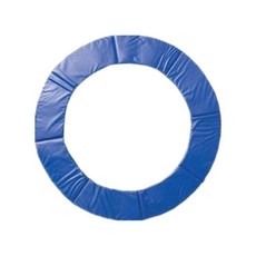 트램폴린 패드 스프링 커버 교체 원형 보호용 방수 매트 파란색 PVC