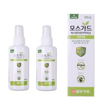 모스가드 벗스넷프로 그린티향 100ml 모기 기피제 ( 23년제조 ), 3개