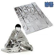 GR 비상담요 중형 지진용품 재난용품, 1개