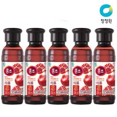 MIK 청정원 홍초 석류 250ml 5개