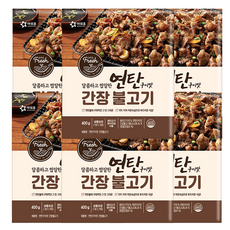 아워홈 연탄 구이맛 간장불고기 400g x6개, 6개