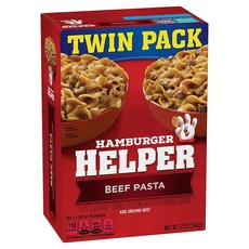 햄버거 헬퍼 비프 파스타 소스 믹스 트윈 팩 340g, Hamburger-Helper-Beef-Pasta-Twin-Pack-12oz