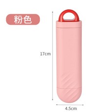 옷먼지제거브러쉬 코트보풀제거 옷솔 코트브러쉬 코트솔 코트옷솔 옷브러쉬, 휴대용 모델-핑크