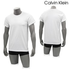 [캘빈클라인 언더웨어] CK 남성 반팔 이너티 NP2205O WHITE