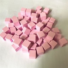 나무큐브조각