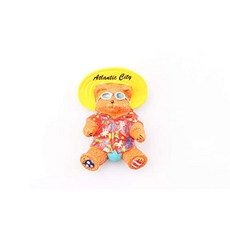 Americana 냉장고 자석 미국 기념품 냉장고 자석 Atlantic City Bear (Atlantic City Bear)