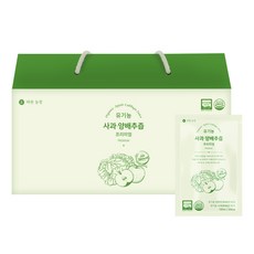바른농장 프리미엄 유기농 사과 양배추즙 유기농 양배추 진액, 100ml, 30개
