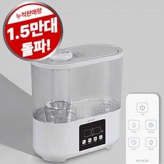 듀플렉스 자동습도조절 리모콘 초음파 가습기, DP-9988RH, 혼합색상