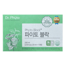 Dr. Phyto 닥터파이토 파이토블락, 20ml, 30개