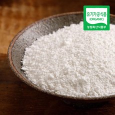 싸리재 유기농 습식쌀가루 [무염 백미찹쌀가루 1kg] 떡제조기능사 떡재료, 2개, 1kg