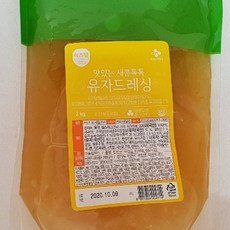 CJ프레시웨이 유자드레싱2KG, 1개, 2kg