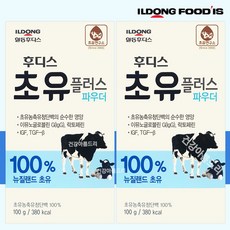 일동후디스 초유 플러스 파우더 100g 뉴질랜드 초유파우더 100%, 2개