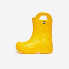 크록스 핸들 잇 레인 부츠 키즈 유아 아동 주니어 YELLOW CRS12803