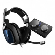 로지텍 아스트로 A40 TR+ MixAmp Pro 4세대 게이밍 헤드셋 벌크, 블랙