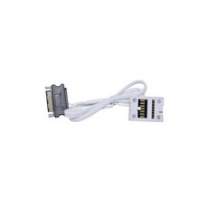 리안 리 유니 팬 TL LCD 120 리버스 블레이드 트리플 팩 ARGB FDB 베어링 데이지 체인 스타일 듀얼 존 조명 효과 블랙 컨트롤러 포함 12RTLCD3B.미국, TL 컨트롤러 화이트, 1개