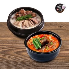 신의주 찹쌀순대국5팩+얼큰순대국5팩, 1세트