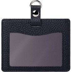 HANATORA Name tag/holder 검은색 HCC04-Black, 1개