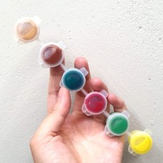 미니 6구 물감 소분통 3ml, 본상품선택