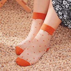 도트시스루양말