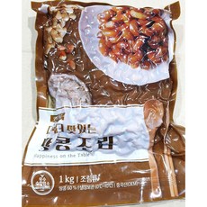 땅콩간장조림 땅콩자반 음식점용 반찬 식당용, 1kg, 1개