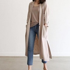린넨롱자켓