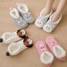 겨울양털수면양말