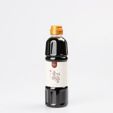 국산콩 저염 조선 국 간장 송하간장 500ml, 1개