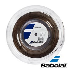바볼랏 RPM파워 1.25mm/200M E.BR 원형 롤 테니스거트