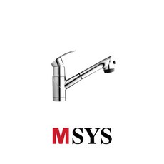 MSYS 입수전 MF400 수전교체 크롬 은색 수전 엠시스 주방 수도꼭지 원홀 유광