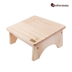 마더스베이비 원목발판 원목발받침대 내츄럴 MB99RCF21, 내츄럴/단품